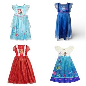 Disney | 4 Princess Nightgown Dresses | Size 4T